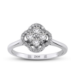 0.40 ct.Diamond Ring - 1