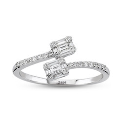 0.25 ct.Baguette Diamond Ring - Zen Diamond