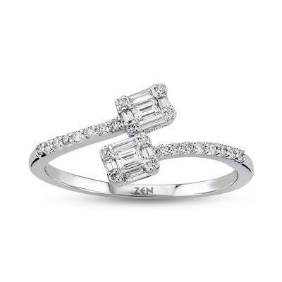 0.25 ct.Baguette Diamond Ring - 1