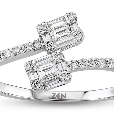 0.25 ct.Baguette Diamond Ring - 2