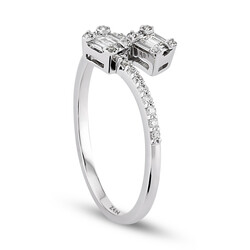 0.25 ct.Baguette Diamond Ring - 3