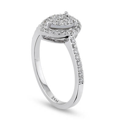0.38 ct.Diamond Ring - 3
