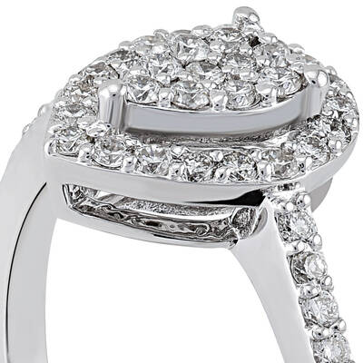 0.38 ct.Diamond Ring - 4