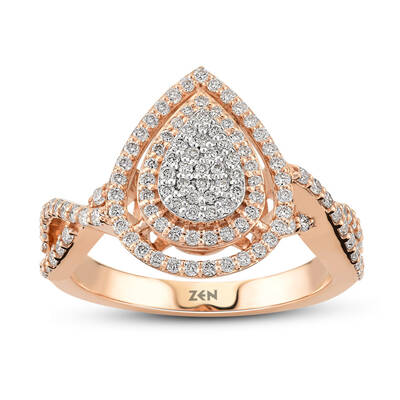 0.59 ct.Diamond Ring - 1