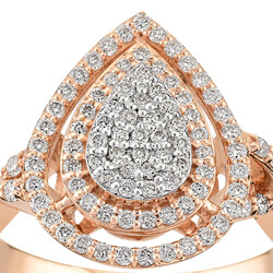 0.59 ct.Diamond Ring - 2