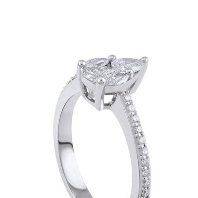 0.60 ct.Diamond Ring - 4