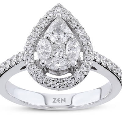 0.89 ct.Diamond Ring - 2