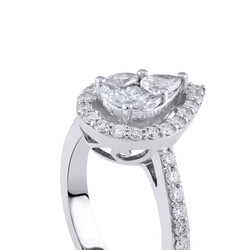 0.89 ct.Diamond Ring - 4