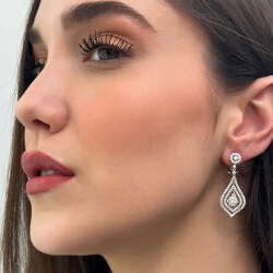 2.54 ct.Diamond Earrings - 2
