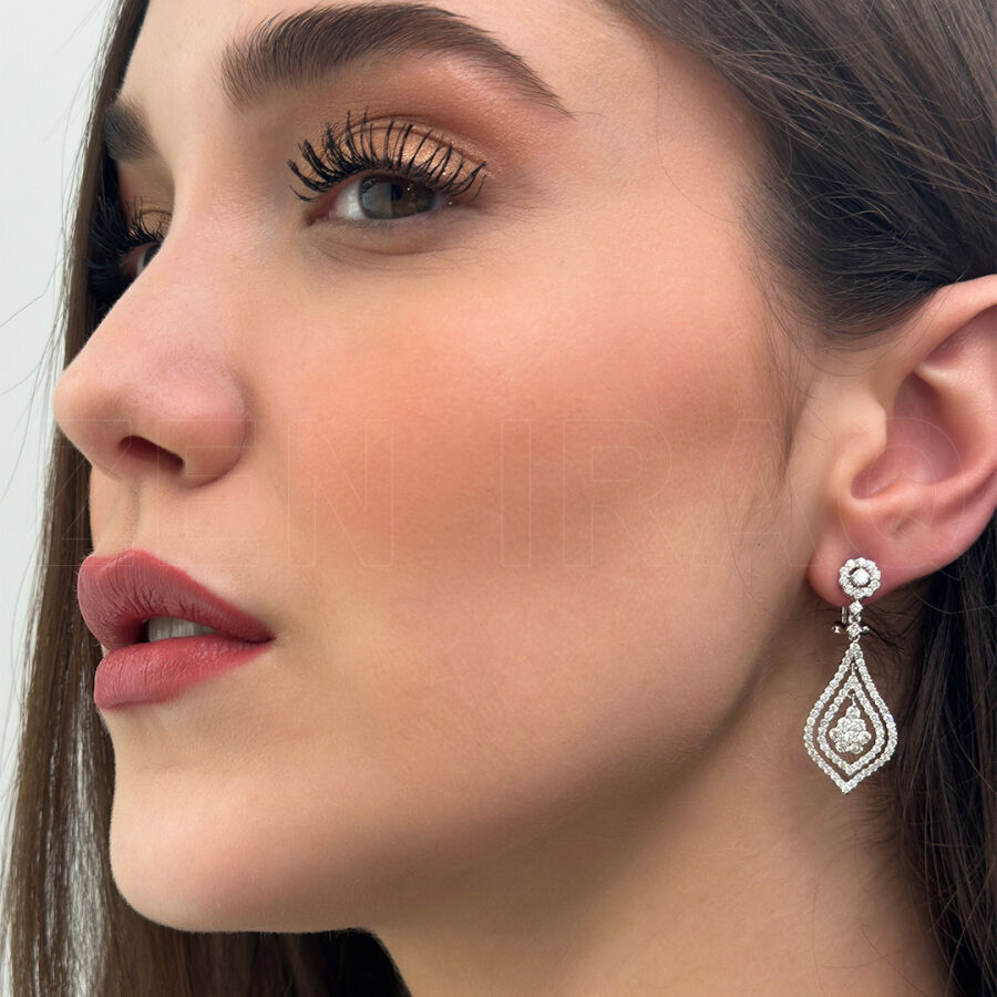 2.54 ct.Diamond Earrings - 2