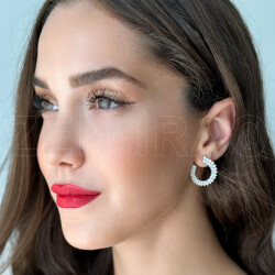 2.58 ct.Diamond Earrings - 1