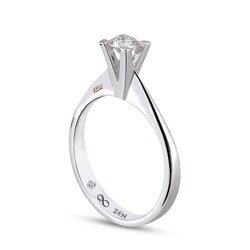 0.26 ct.Everest Solitaire Diamond Ring - 3