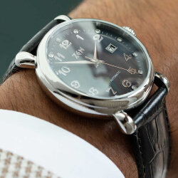 0.30 Carat Diamond Man Watch - 8