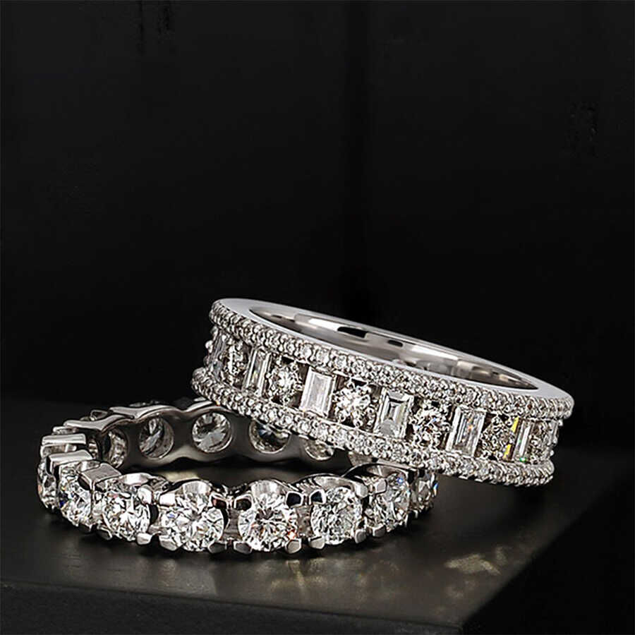 1.24 ct.Eternity Diamond Ring - 4