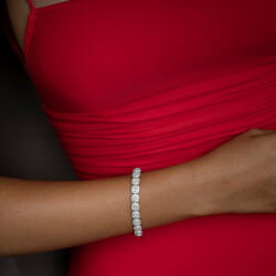 5.95 ct.Diamond Bracelet - 1