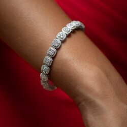 5.95 ct.Diamond Bracelet - 3