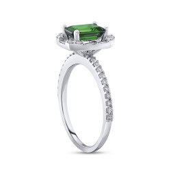 1.72 ct.Emerald Diamond Ring - 3