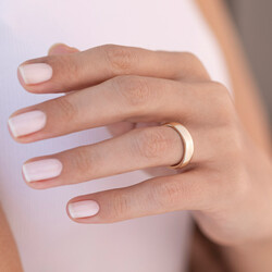 Squoval wedding sale ring