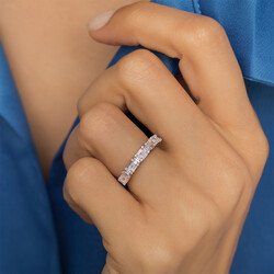 0.46 ct.Baguette Diamond Ring - 3