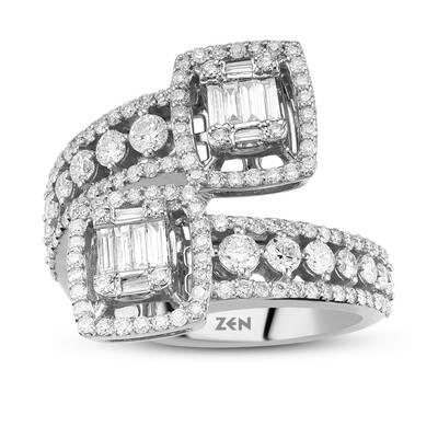 1.12 ct.Baguette Diamond Ring - 1