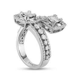 1.12 ct.Baguette Diamond Ring - 3