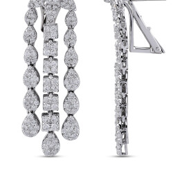 4.77 ct.Diamond Earring - 2