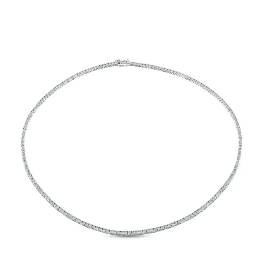 5.10 ct.Diamond Tennis Necklace - 1