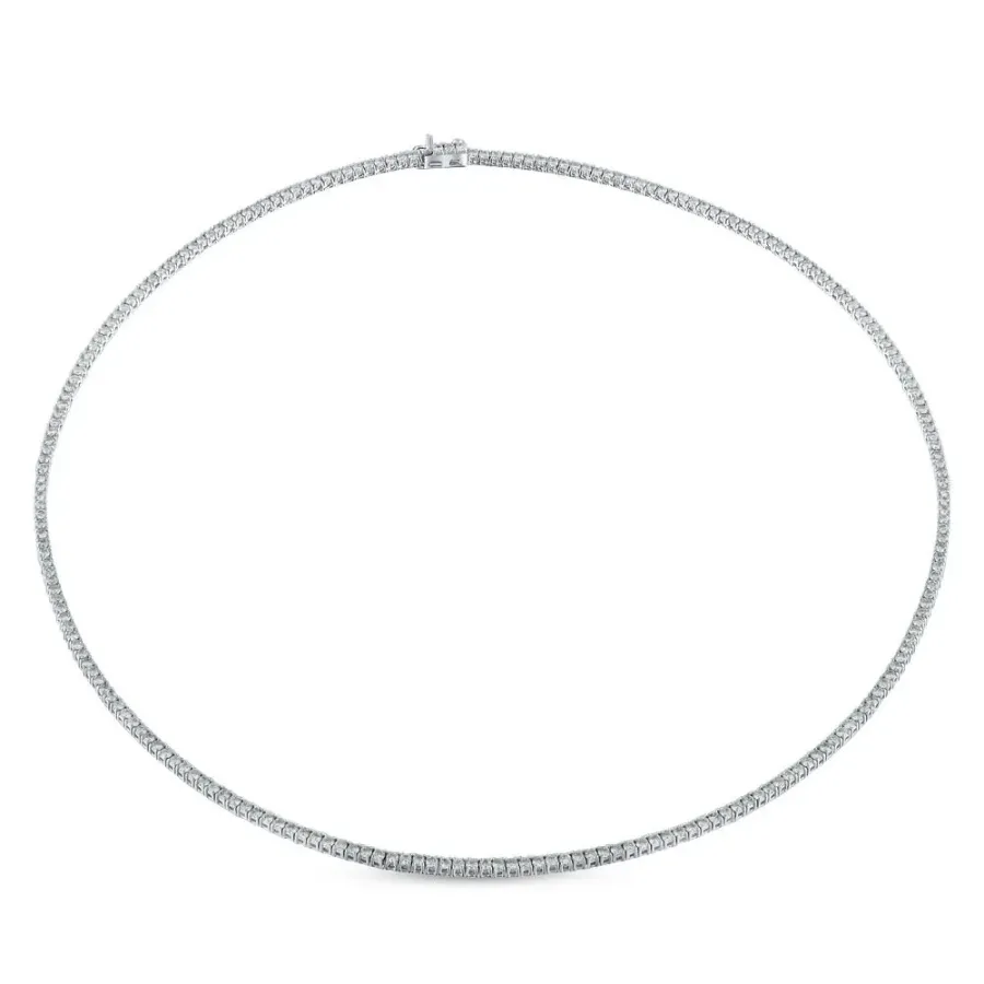 5.00 ct.Diamond Tennis Necklace - 1