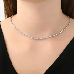 5.00 ct.Diamond Tennis Necklace - 3