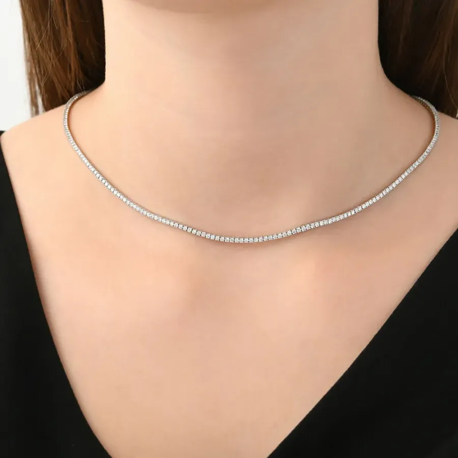 5.00 ct.Diamond Tennis Necklace - 3