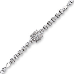 0.43 ct.Diamond Bracelet - 2