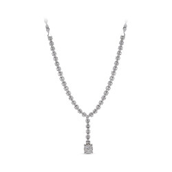 0.98 ct.Diamond Necklace - 1