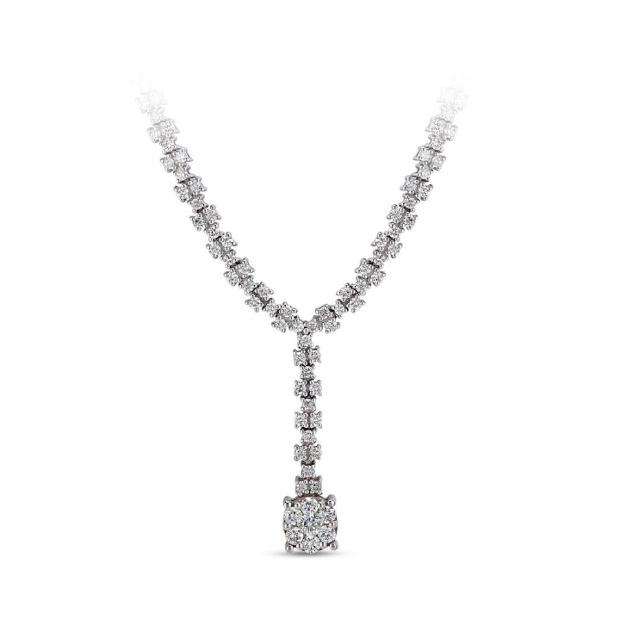 0.98 ct.Diamond Necklace - 2