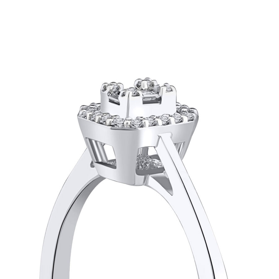 0.10 ct.Baguette Diamond Ring - 4