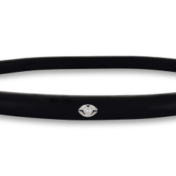 0.02 ct.Diamond Silicon Bracelet - 2