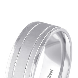 Platin Wedding Band - 2