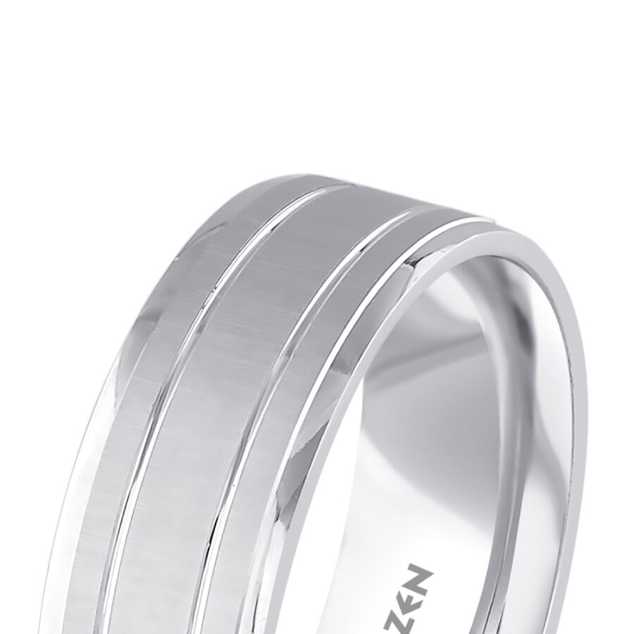 Platin Wedding Band - 2