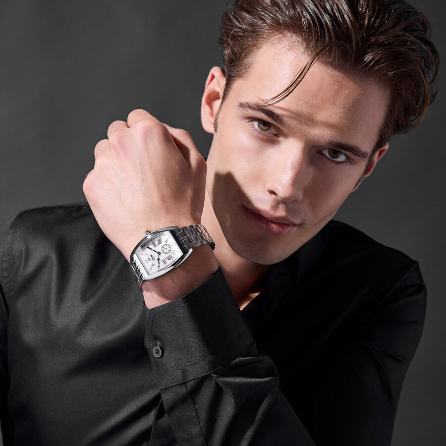 0.10 ct.Diamond Men's Watch - 2