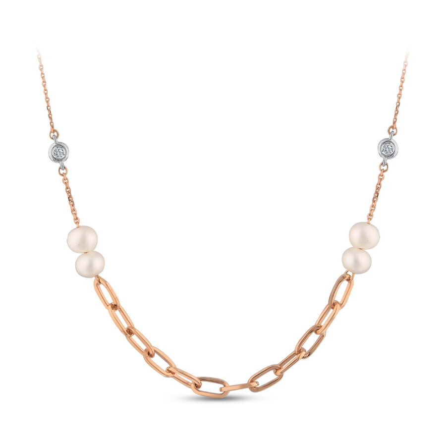 Pearl Diamond Pendant - 1