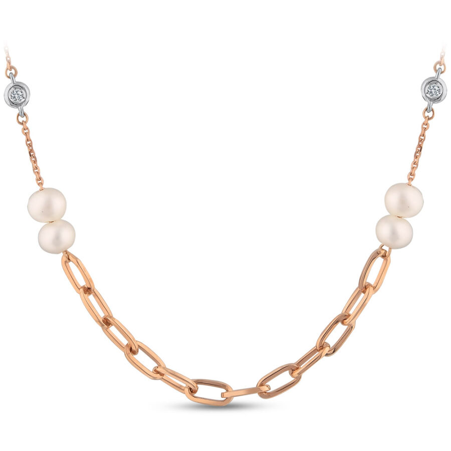 Pearl Diamond Pendant - 2