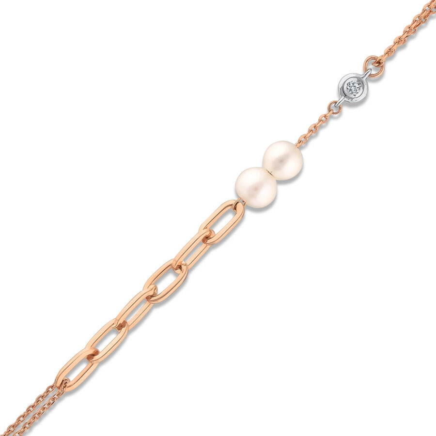 Pearl Diamond Bracelet - 2