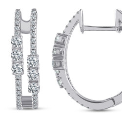 0.62 ct.Diamond Earring - 2