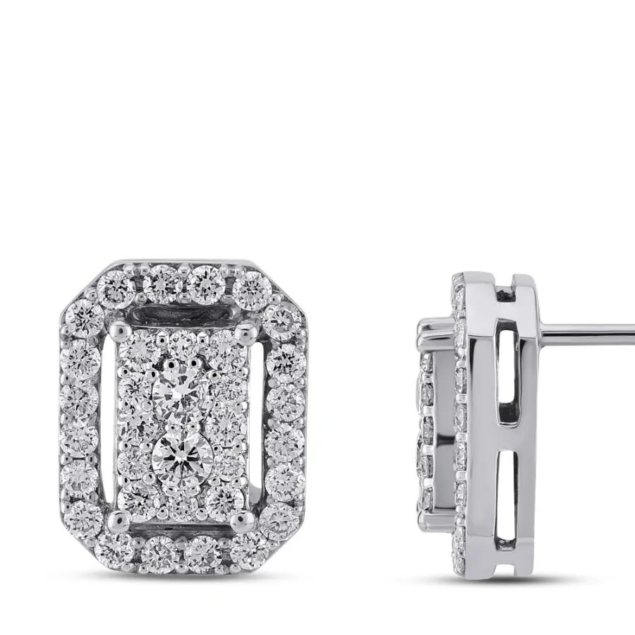 0.75 ct.Diamond Earrings - 2