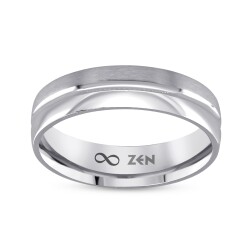 Platin Wedding Band - 2