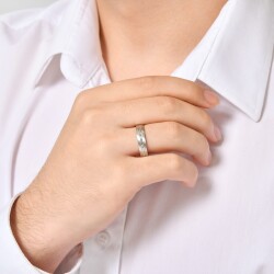 Platin Wedding Band - 3