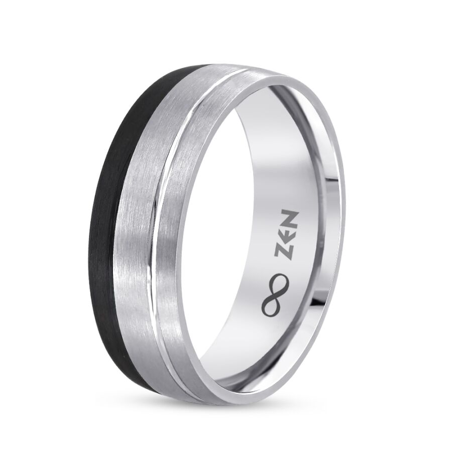 Platin Wedding Band - 1