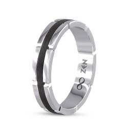 Platin Wedding Band - Zen Diamond
