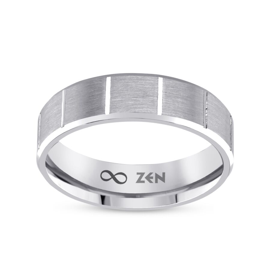 Platin Wedding Band - 2