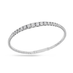 3.67 Carat Tennis Diamond Bracelet - 1