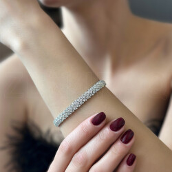 4.38 ct.Design Diamond Bracelet - 1